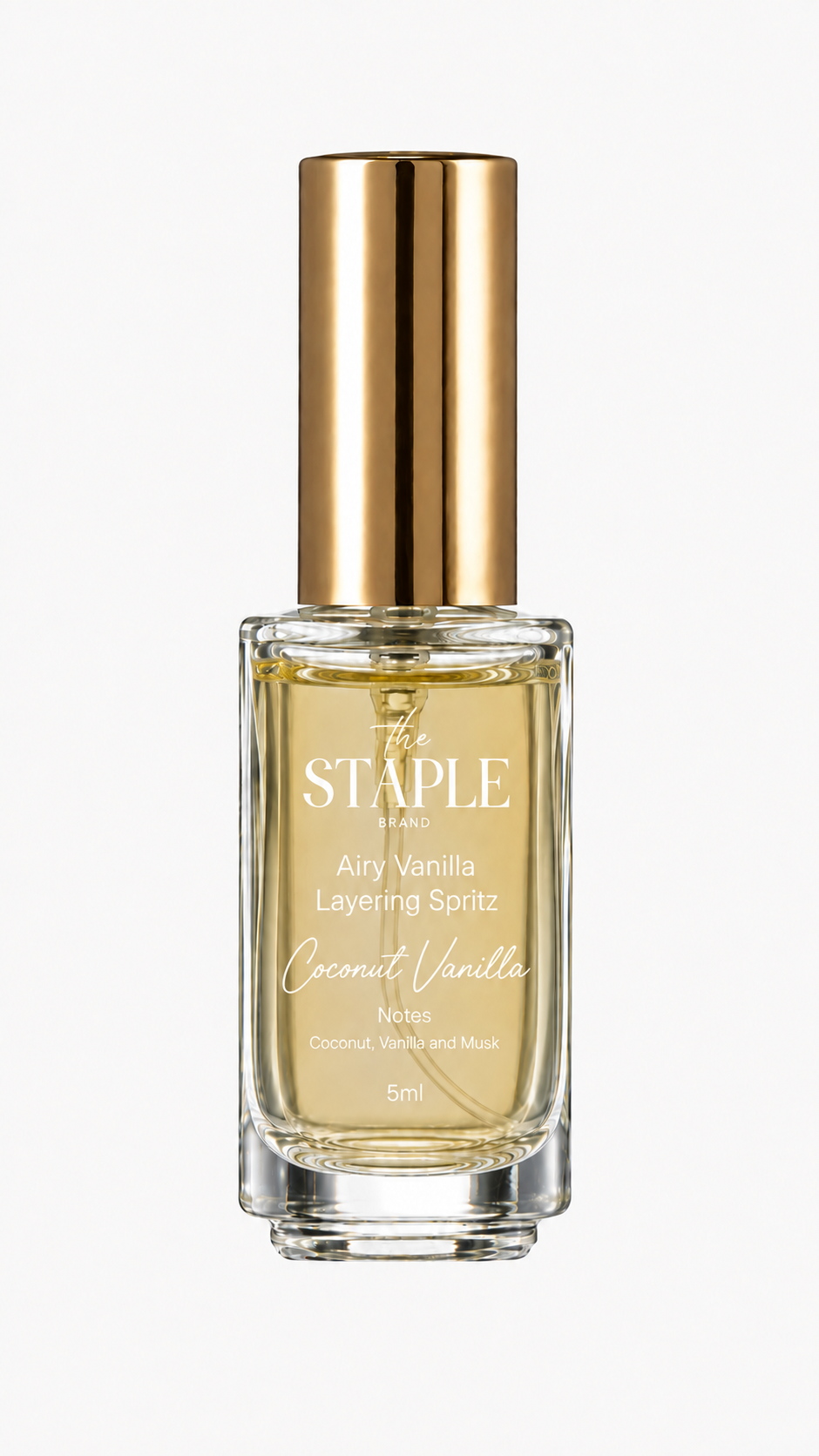 Elegant Saffron Vanilla, Violet Vanilla, Coconut Vanilla, Peach Vanilla Layering Spritz Collection Discovery Set